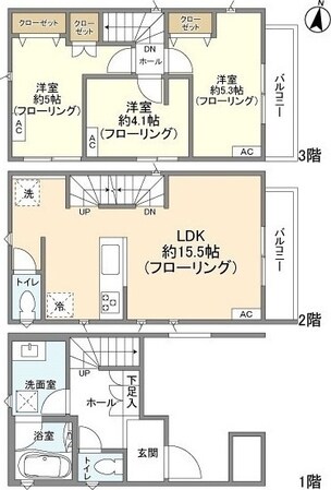 Ｋｏｌｅｔ志木の物件間取画像